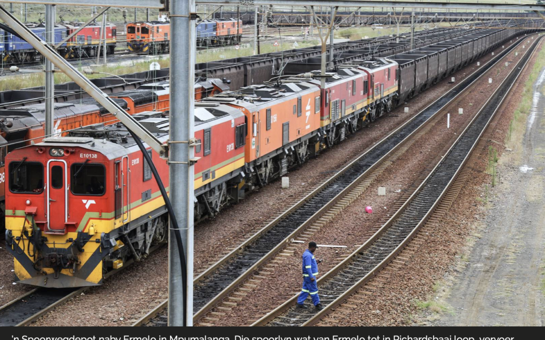 Transnet: Halfmiljoen kan hul werk verloor